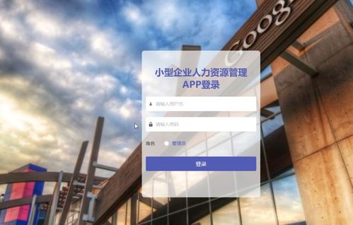 基于微信小程序的小型企業人力資源管理小程序 計算機畢業設計